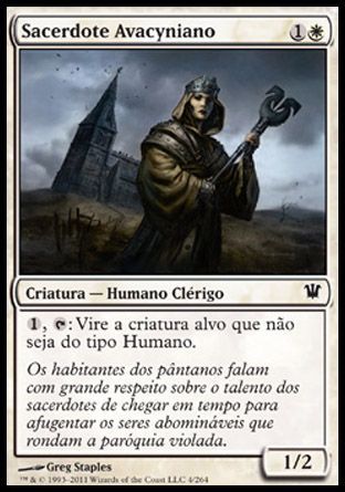 Sacerdote Avacyniano Foil / Avacynian Priest Foil